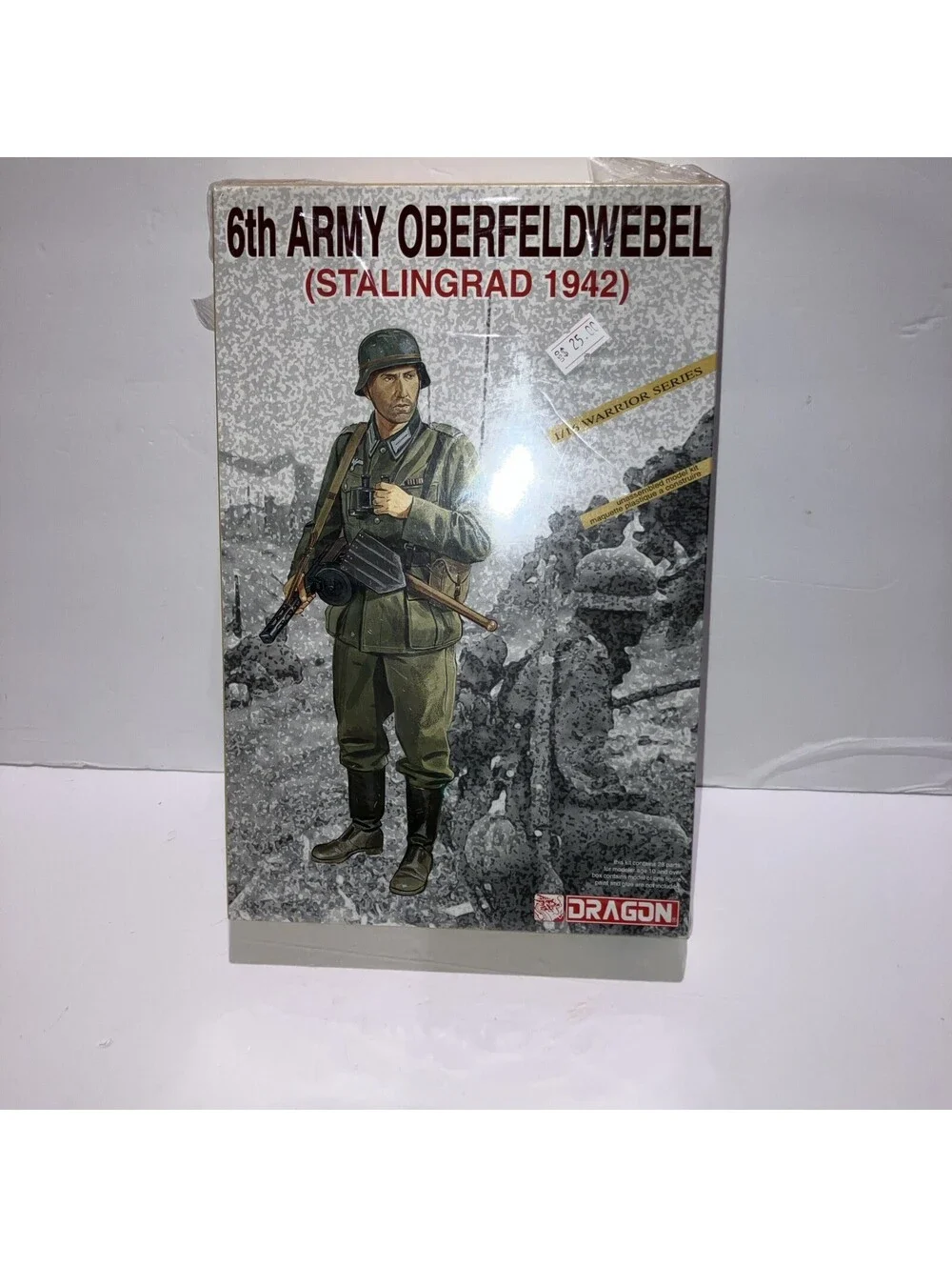 VINTAGE 2000 Dragon 6th ARMY OBERFELDWEBEL (Stalingrad 1942 Model 1/16 Scale NEW
